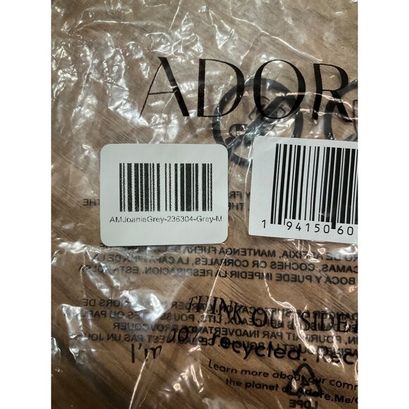 NWT Adore Me Joanie Grey Cotton Pack Boyshort  3- Pack Medium  Size 8-10 - Picture 5 of 6